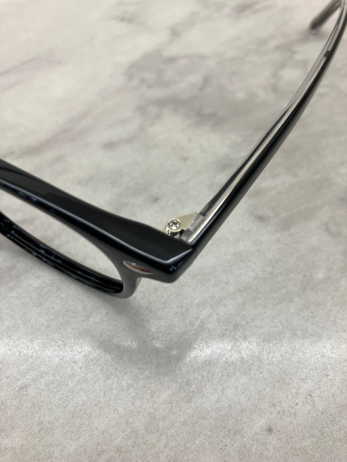 B91 DMN 유광 블랙 웰링턴 뿔테 안경129 상품이미지2