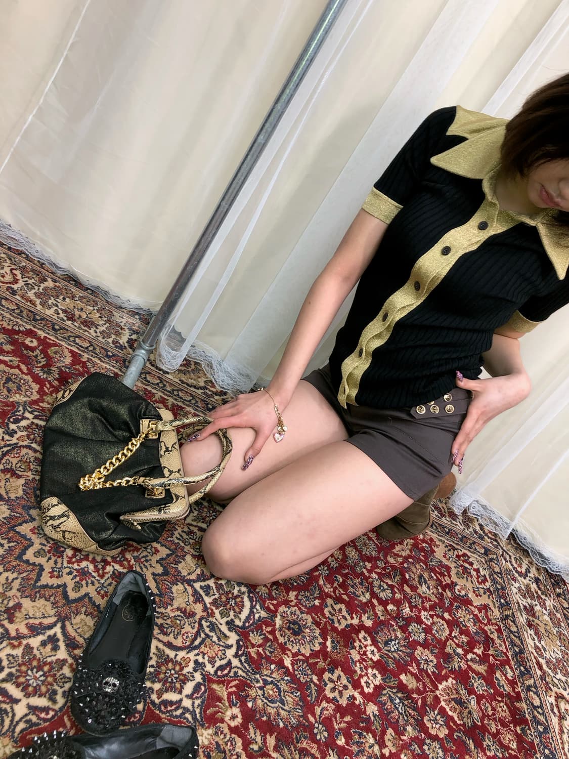 6 ZENDAYA TOMMY 젠다야X타미힐피거 카라티셔츠 상품이미지7