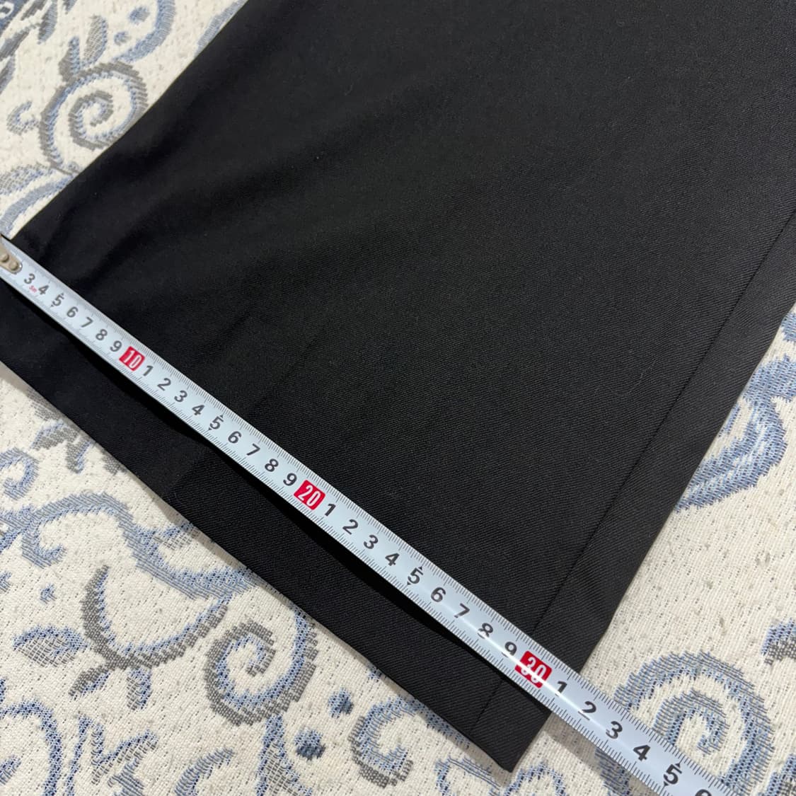 LOW CLASSIC S사이즈 블랙 와이드 팬츠 S 상품이미지5