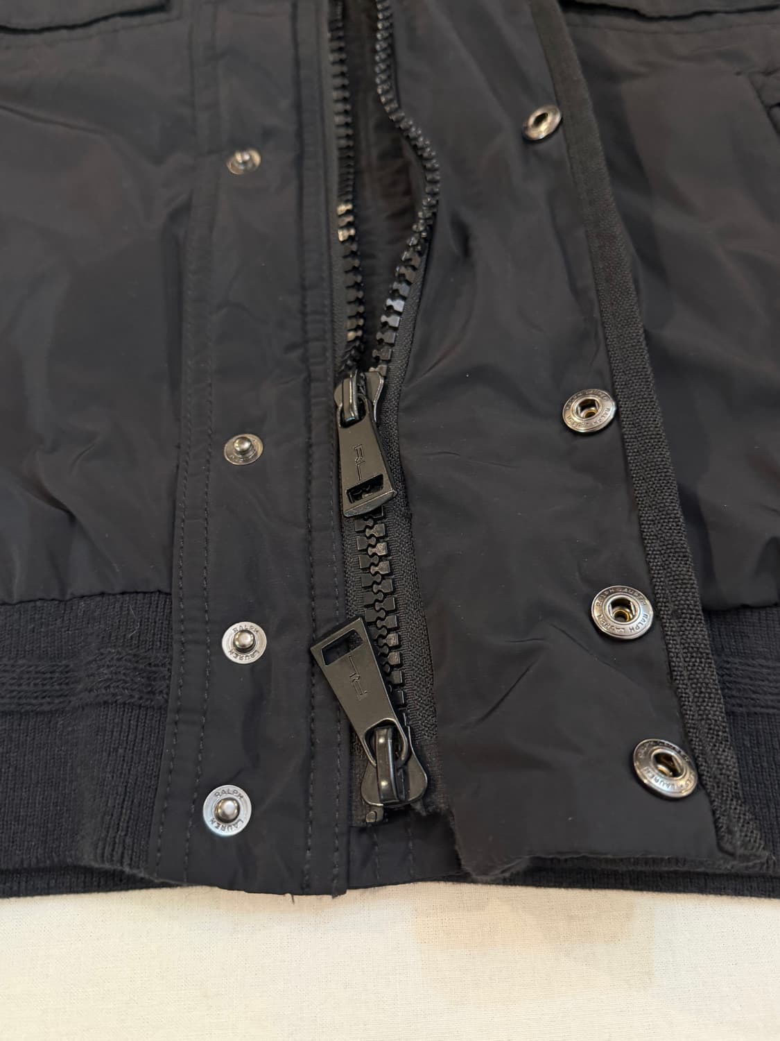 폴로 랄프로렌 유틸리티 에어본 봄버자켓 필드자켓 블랙 상품이미지4