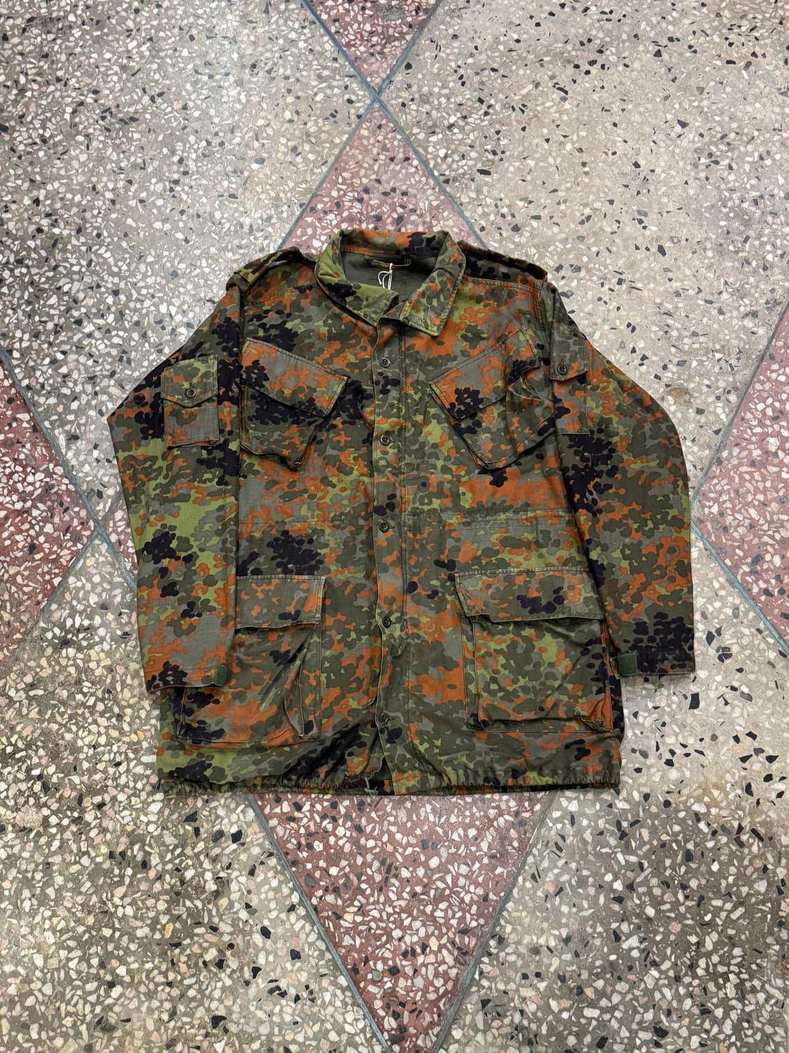 독일군 플렉탄 카모 필드 자켓 (XL) 상품이미지1