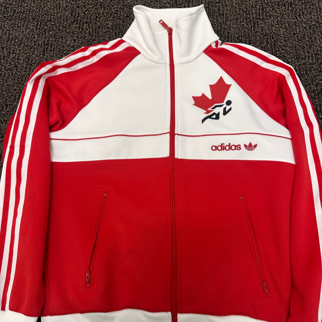 아디다스 캐나다 져지 트랙탑 집업 L 상품이미지2