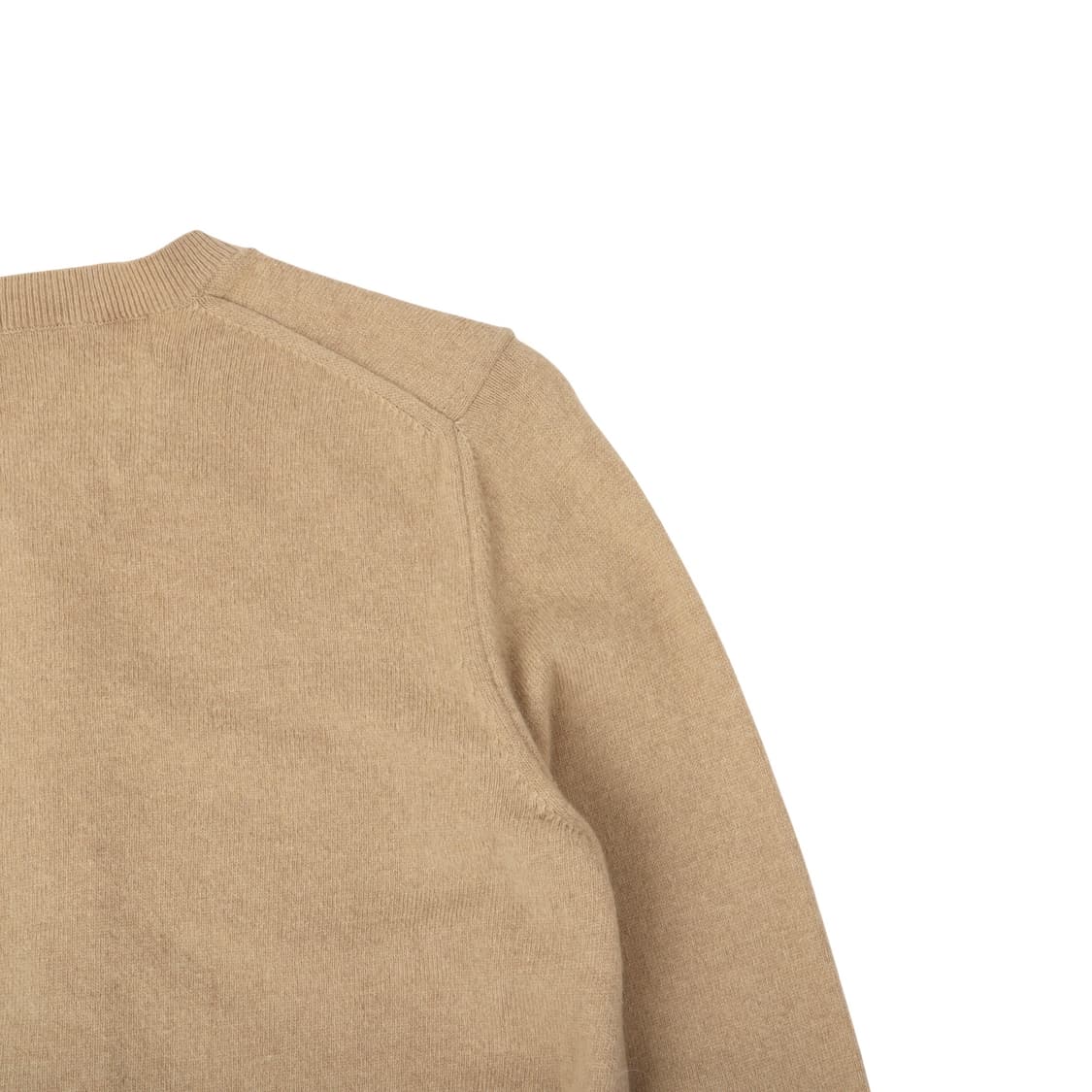 꼼데가르송 베이지 하트와펜 울 가디건 상품이미지6