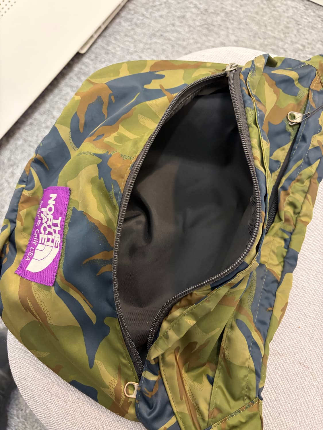 노페퍼플라벨 카모플라쥬 웨이스트백 상품이미지6