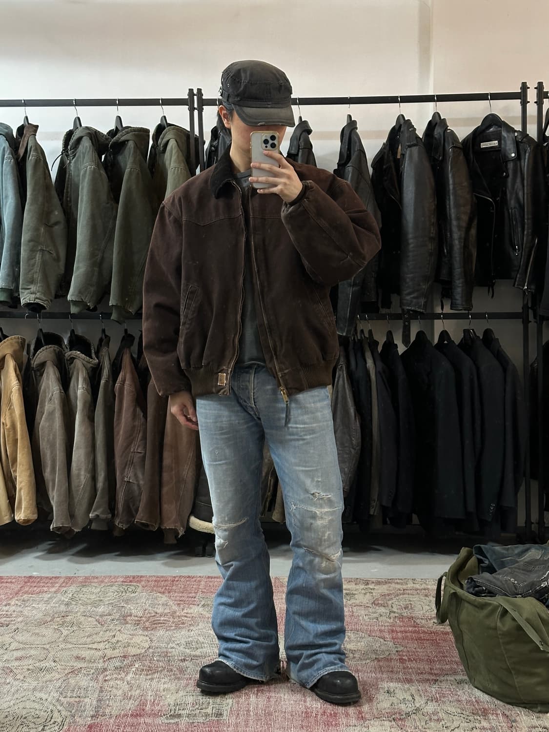 00's OG 칼하트 J14 산타페 칼하트 DKB 디트로이트 상품이미지10