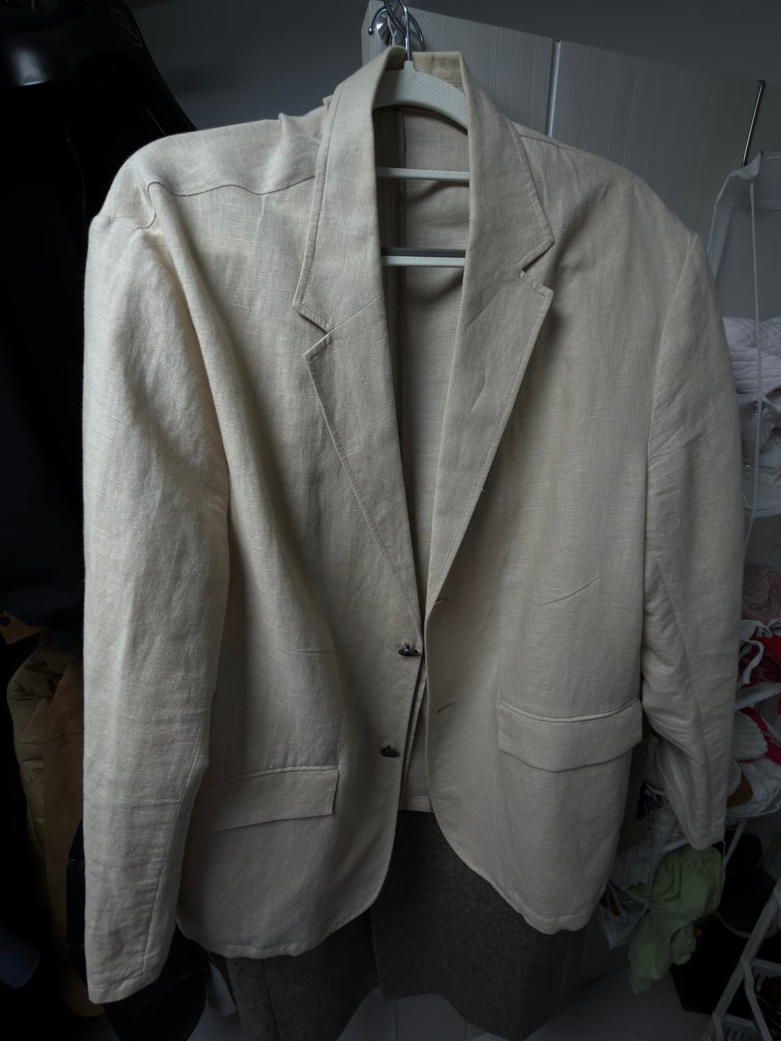 19년도 토니웩 / 린넨 블레이저 / 베이지 상품이미지2