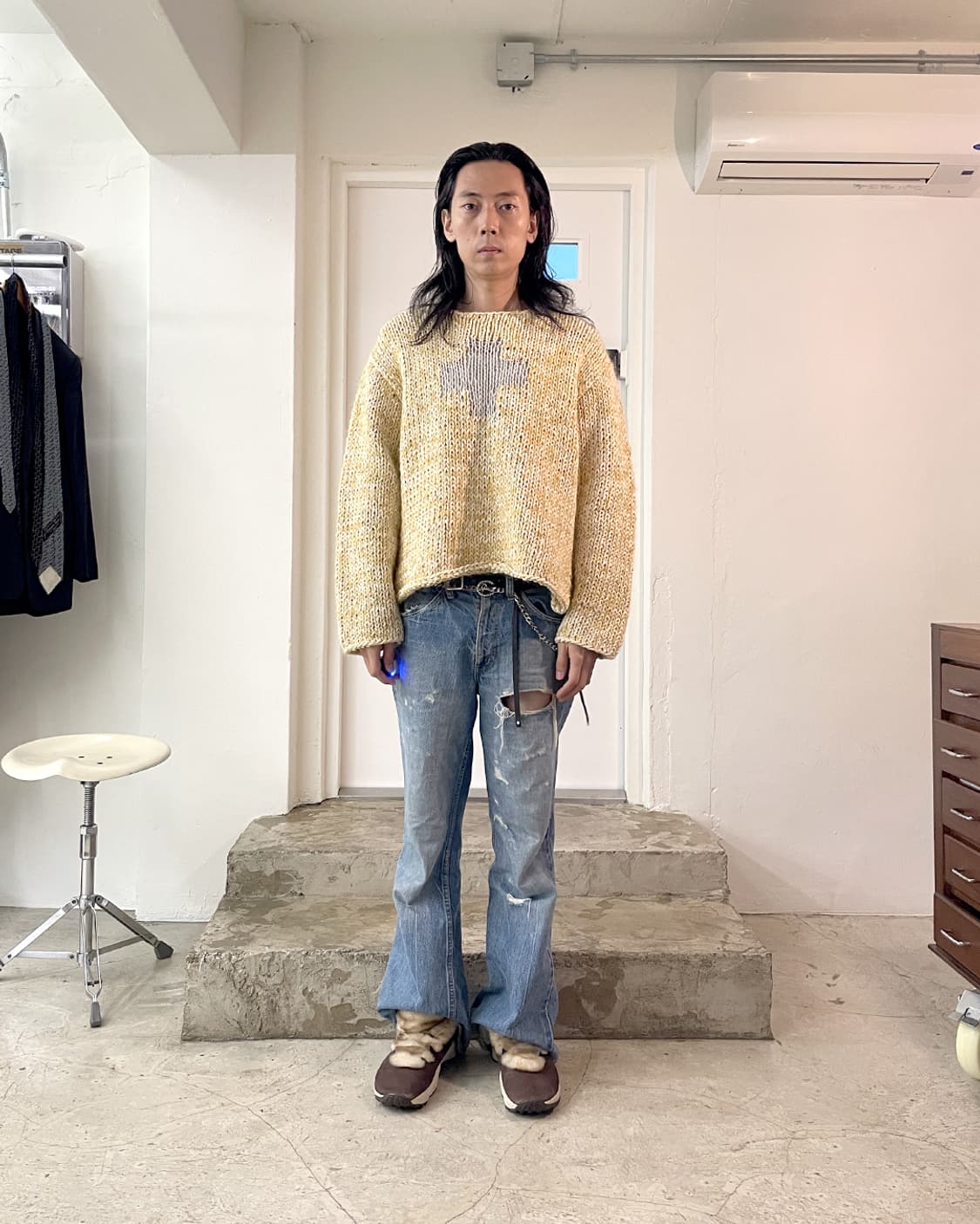21AW 선씨  Sunsea 8th 스웨터 2 상품이미지8