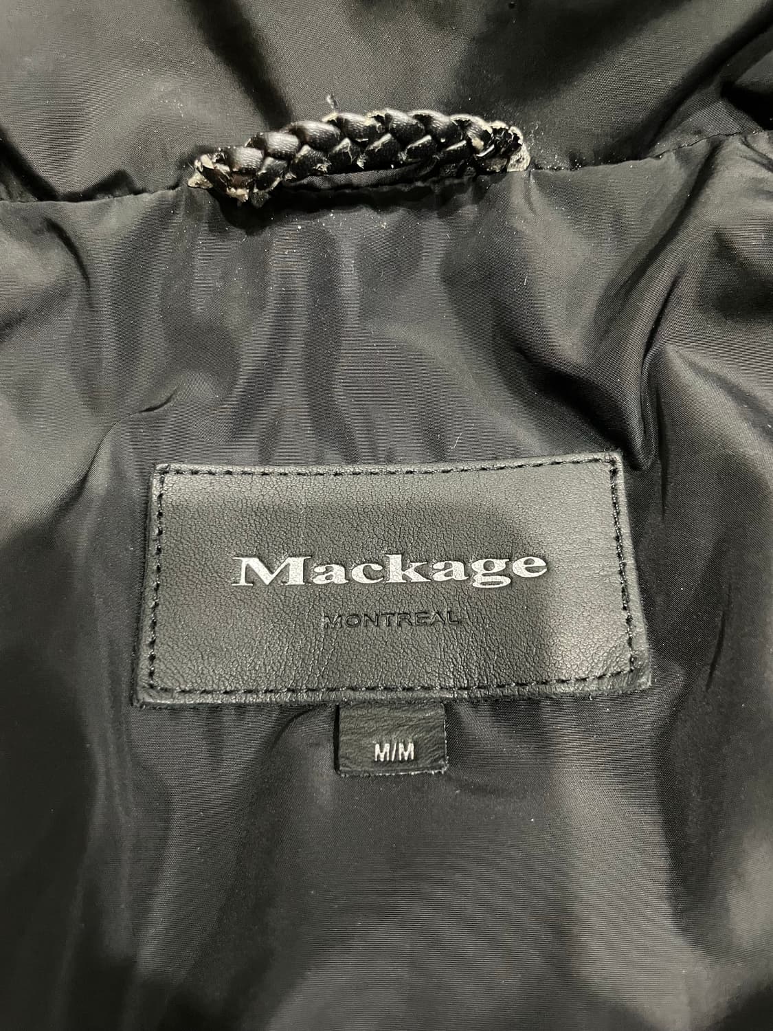 Mackage 여성 패딩 M/M 블랙 정품 상품이미지5