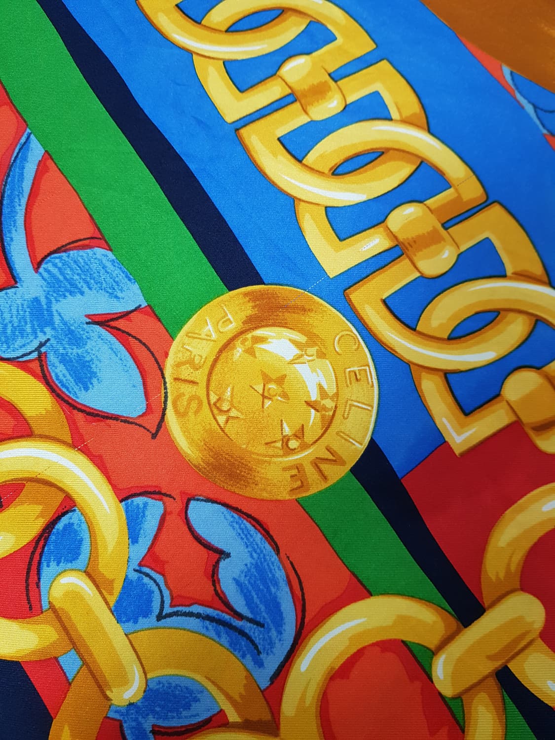 [정품] 셀린느 실크스카프 상품이미지5