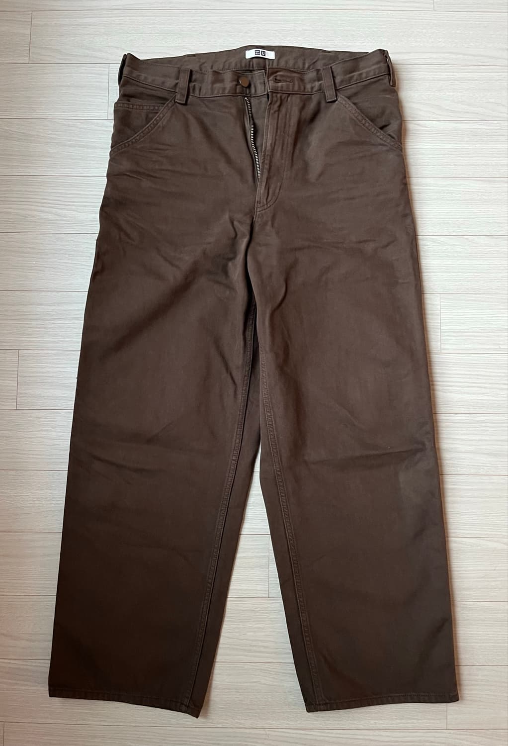 UNIQLO U BROWN DENIM PANTS 상품이미지2