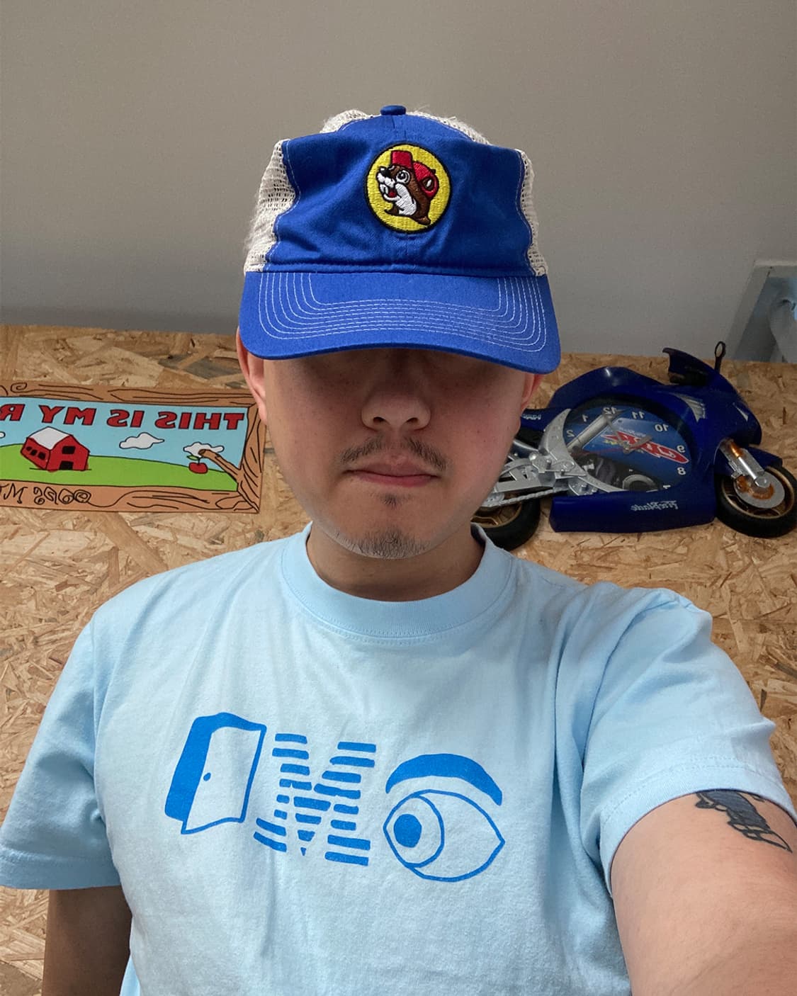 American Rest Area Buc-es 매쉬 트러커캡 상품이미지6