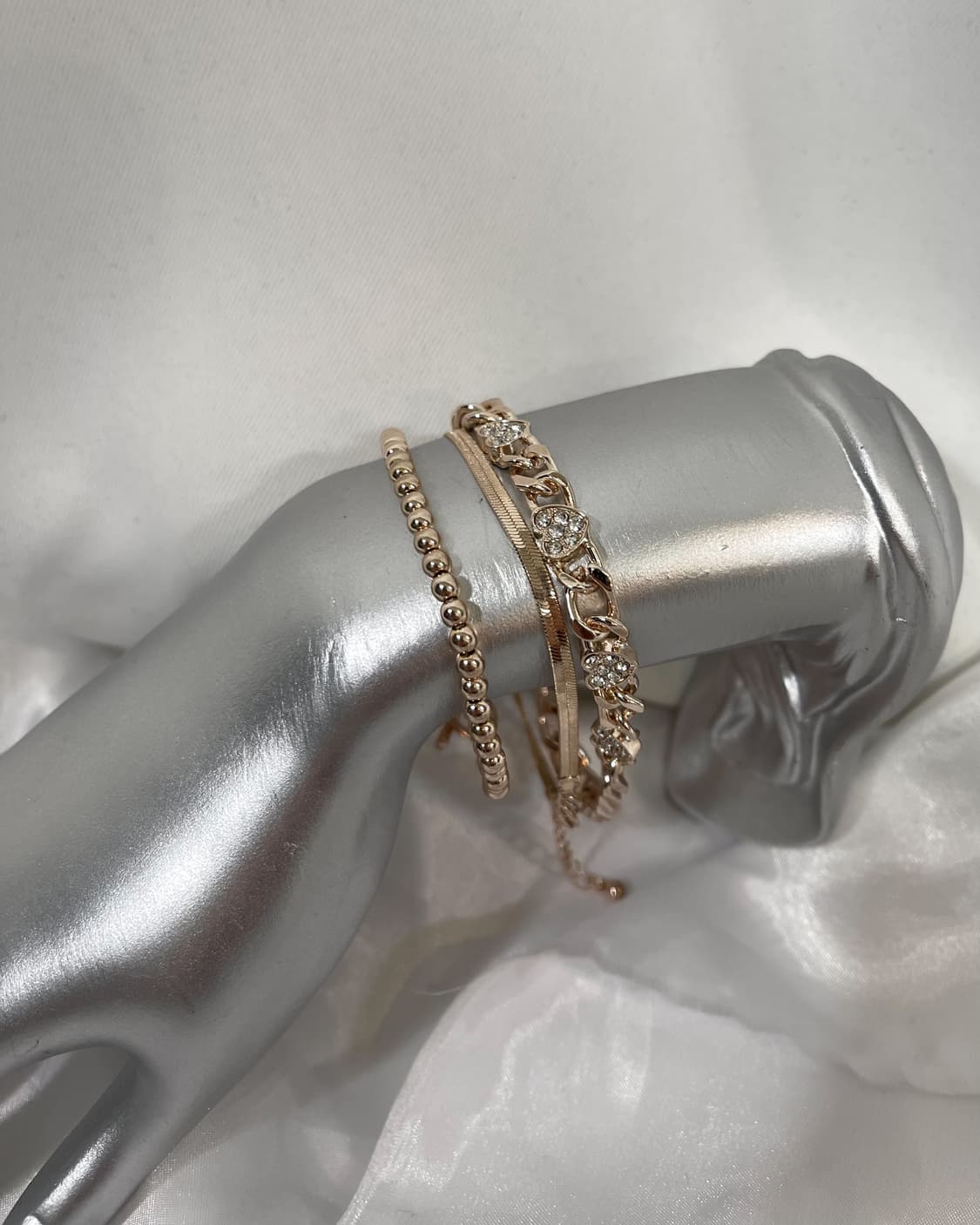 heart bracelet set 상품이미지2