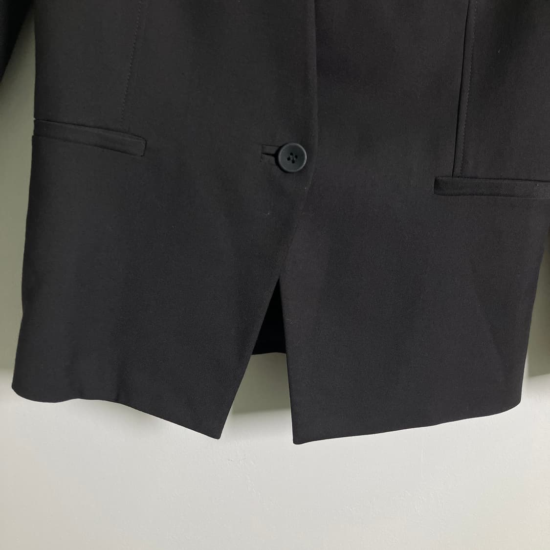 Helmut Lang 헬무트랭 블랙 카라리스 블레이저 상품이미지5