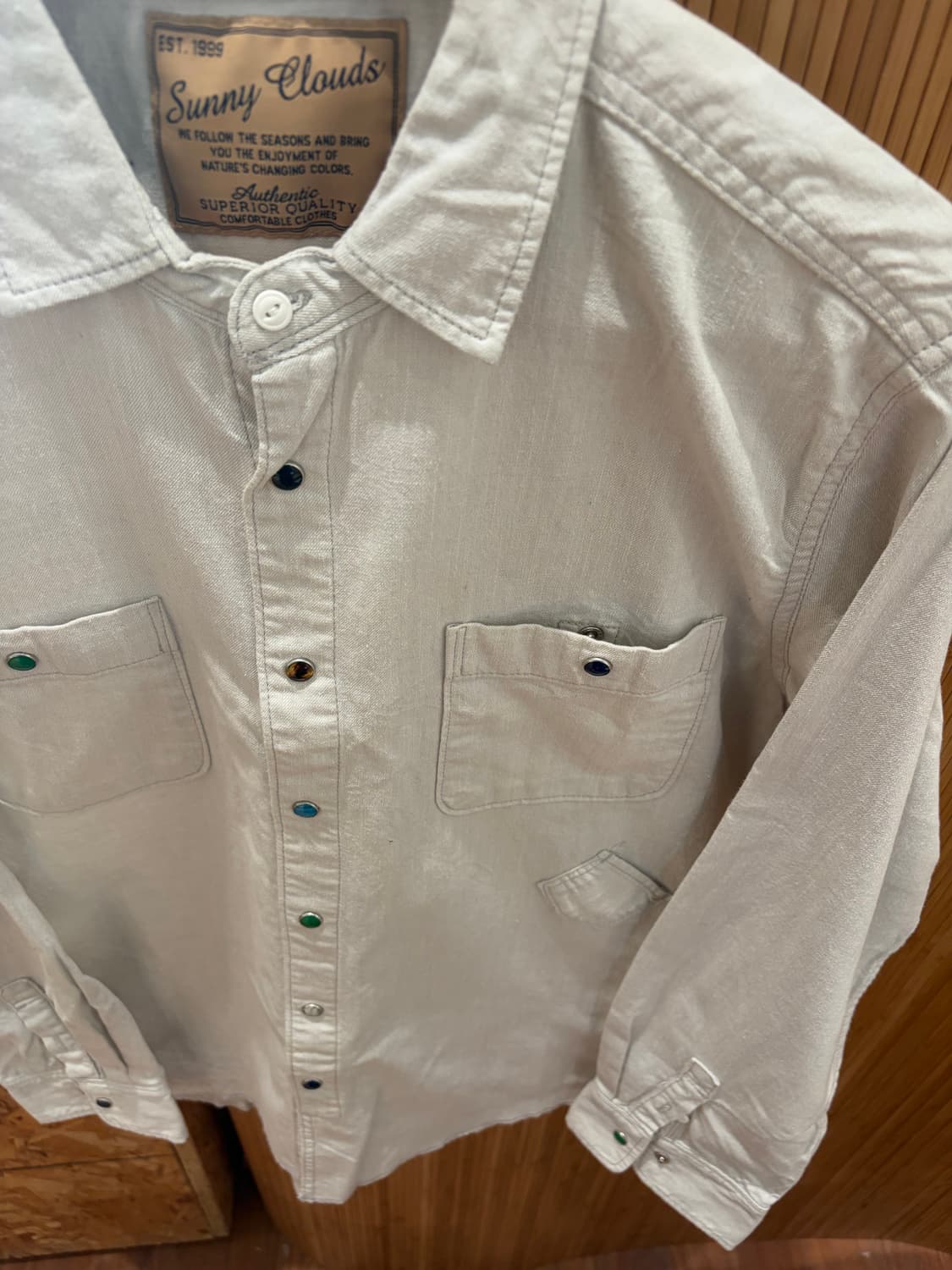 Sunny Clouds Shirt 상품이미지3