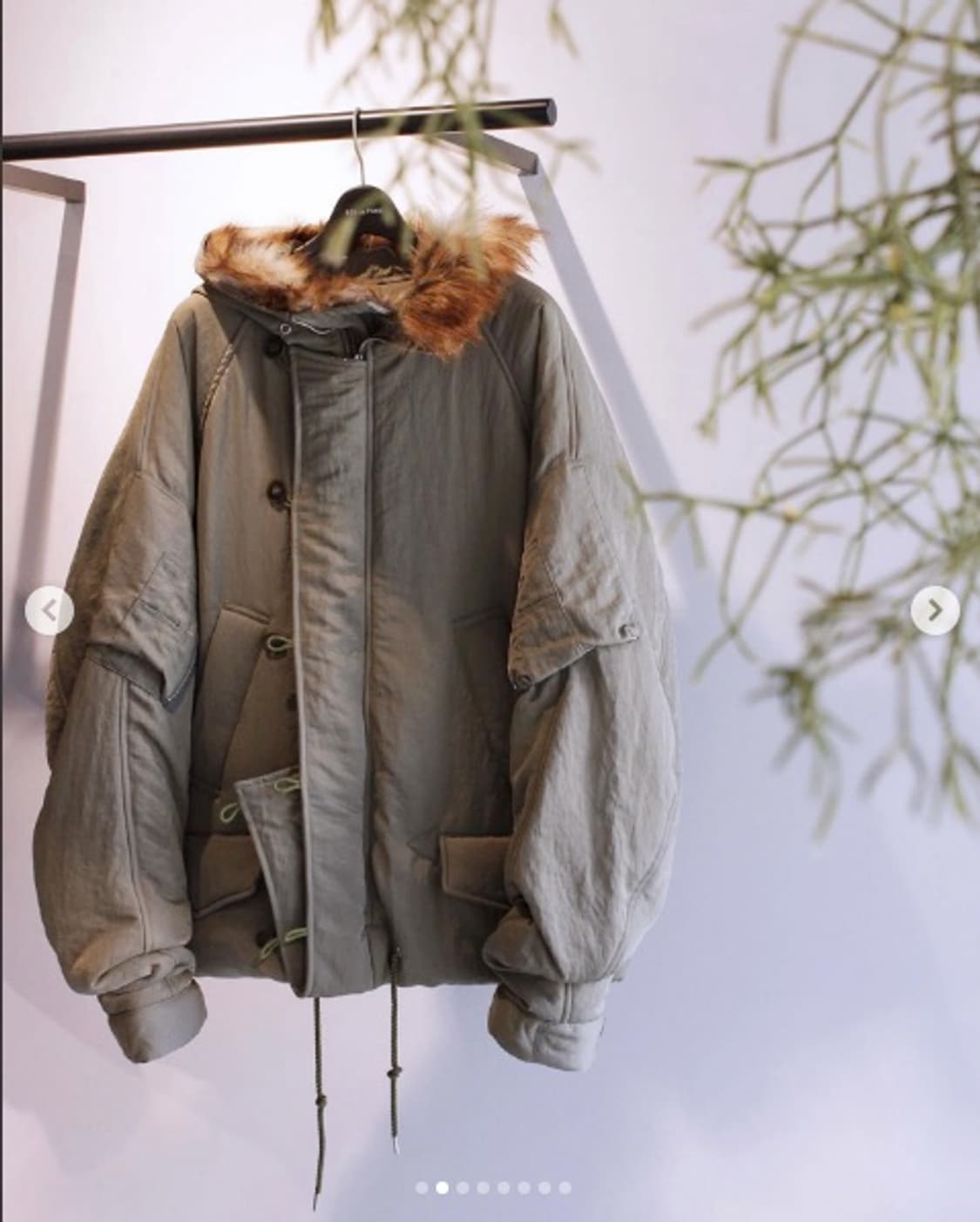 bed j.w ford  n-3b 자켓 카키컬러 새상품 상품이미지1