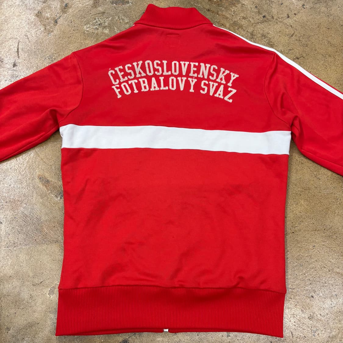 [정품/S] 아디다스 체코 파이어버드 트랙탑 져지 레드 b14 상품이미지6