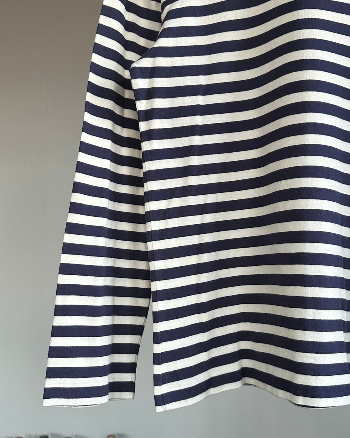 [M]꼼데가르송 스트라이프 롱 슬리브 여성 티셔츠 상품이미지4