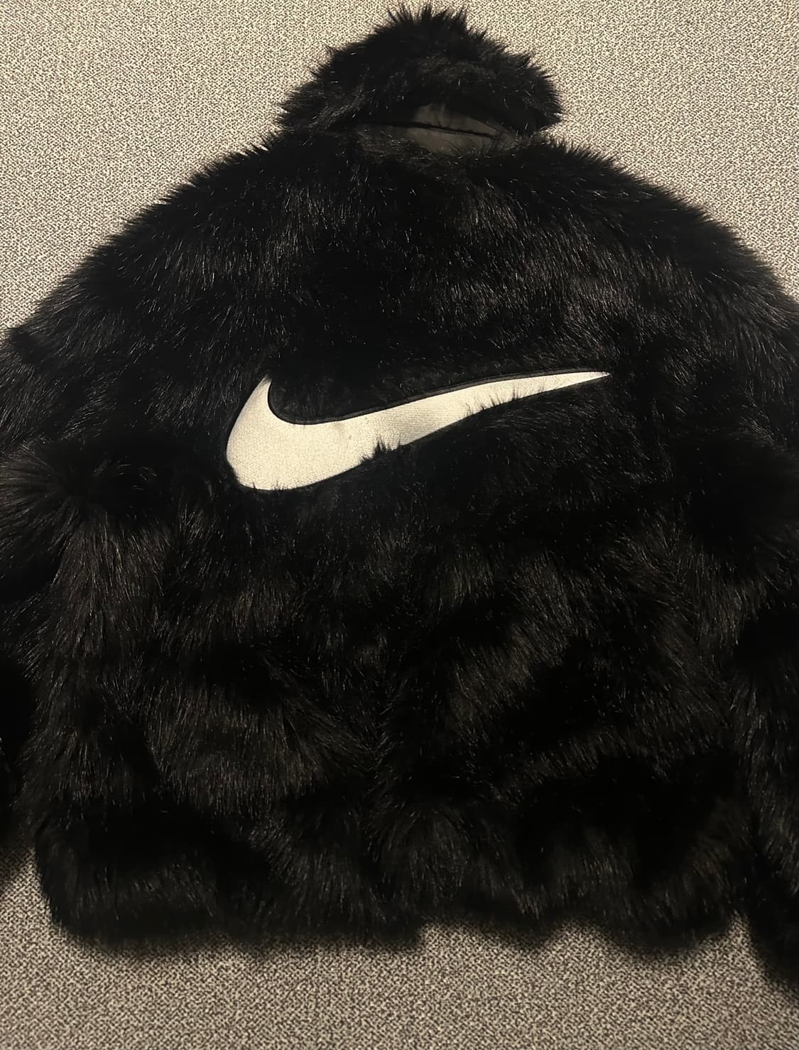 나이키 x 앰부쉬 리버시블 퍼 자켓 m 상품이미지3