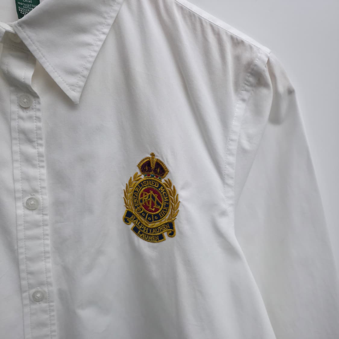 [M] 폴로 랄프로렌 화이트 셔츠 상품이미지4