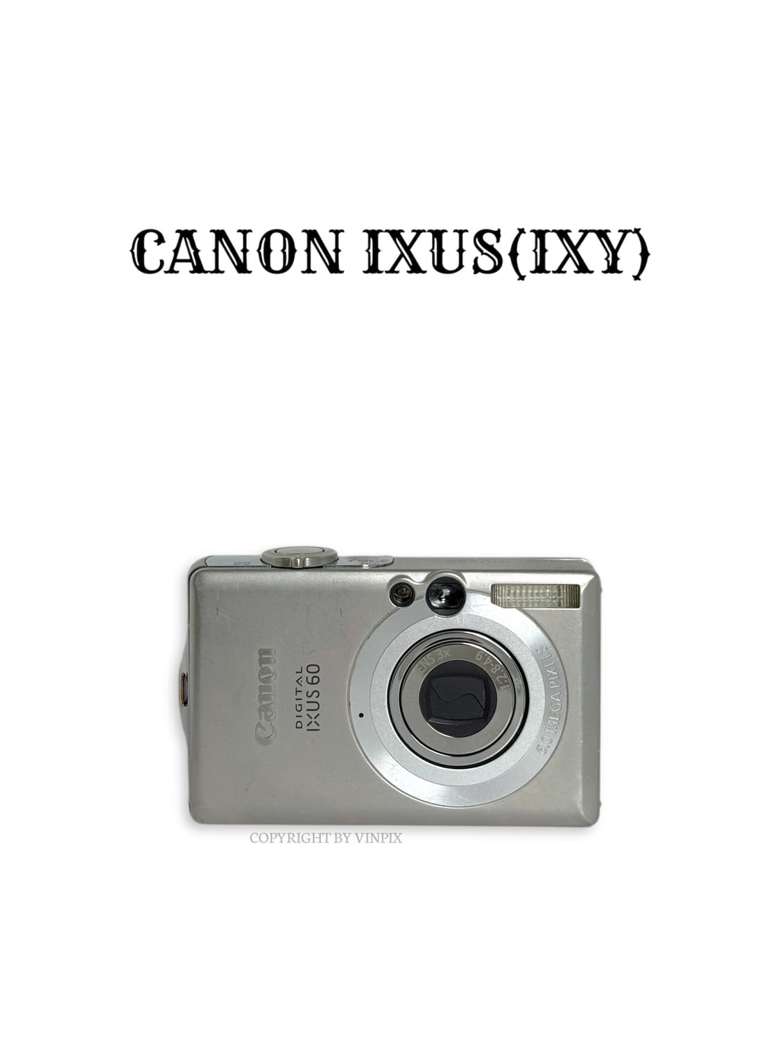 캐논 익서스 ixus 60(ixy 70) 빈티지 디지털 카메라 디카 상품이미지1