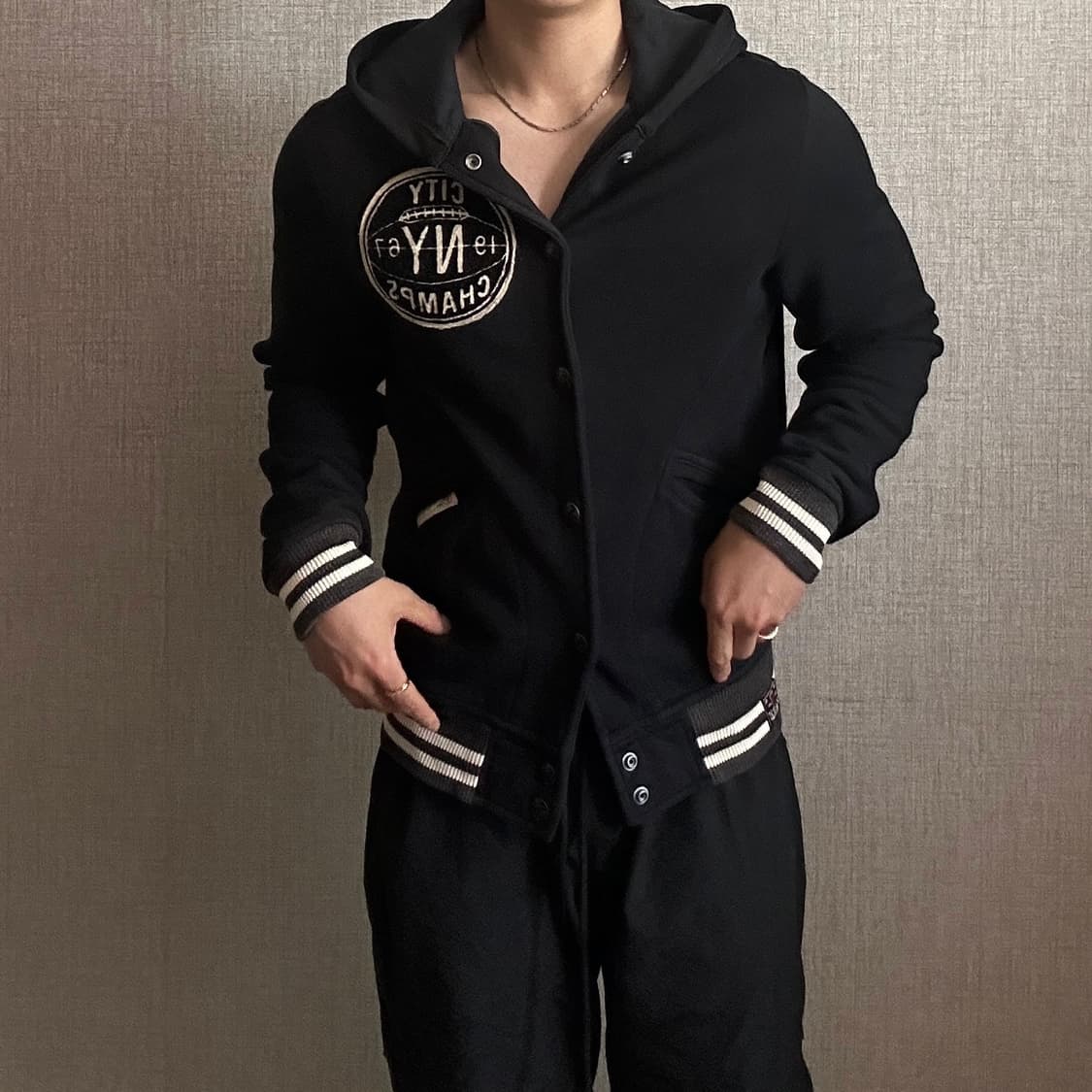 폴로 랄프로렌 스타디움 후드 바시티 자켓 상품이미지2