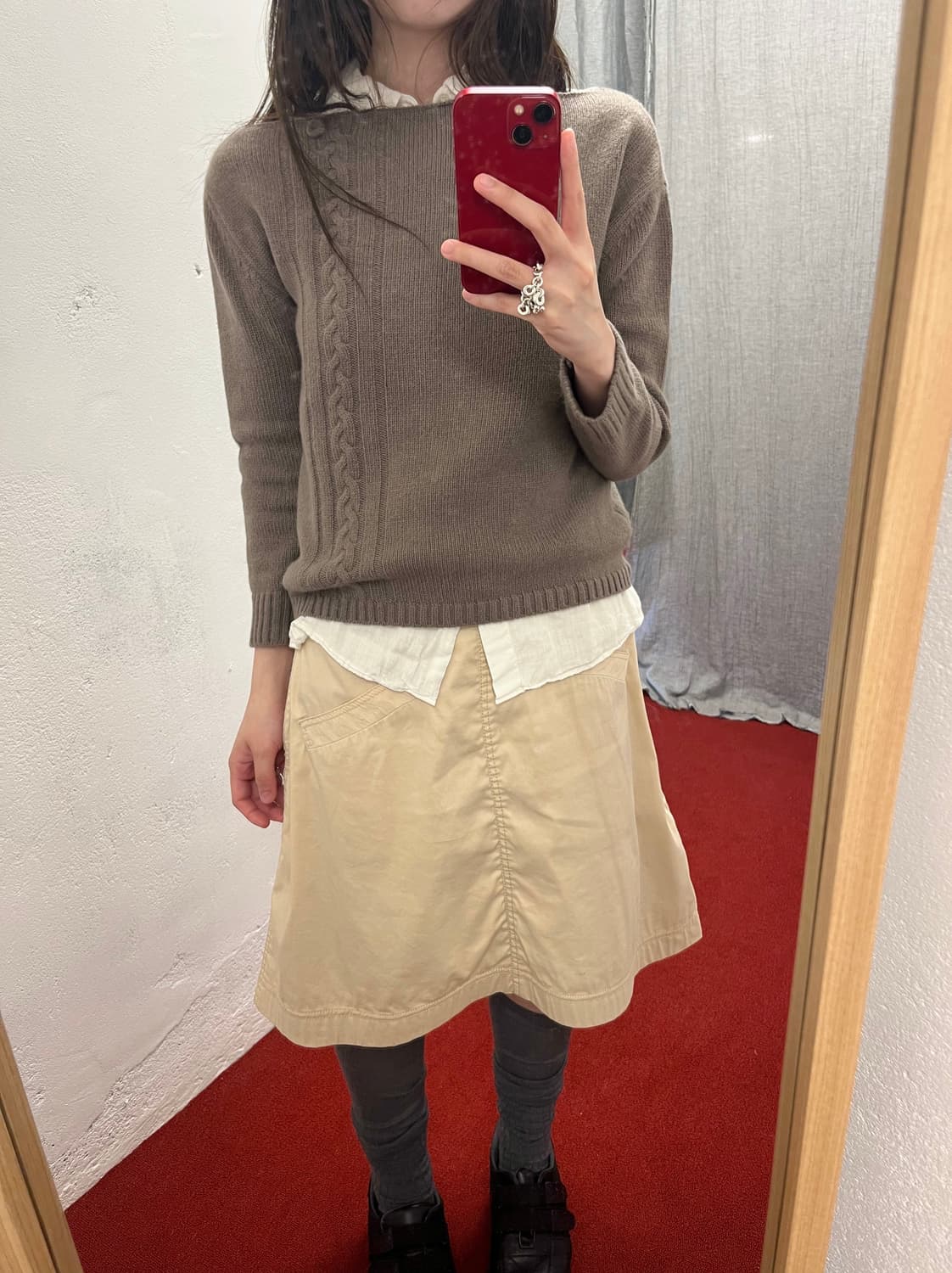 울리카상투스 Rope knit top 상품이미지4