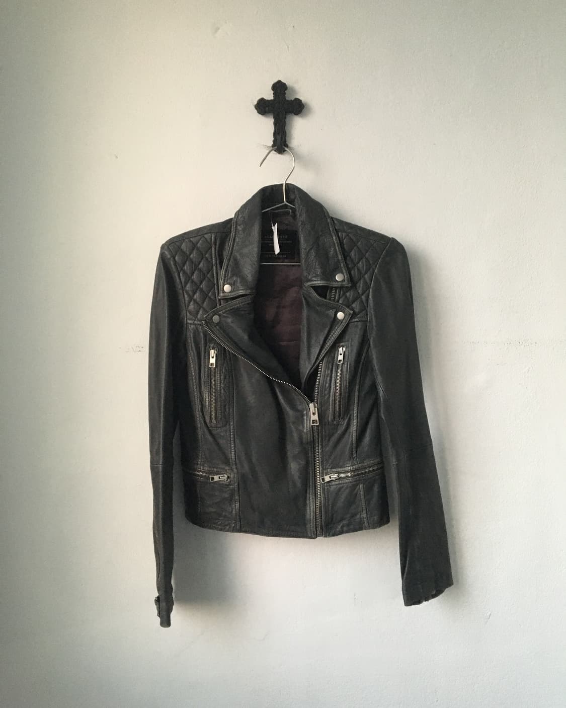 All saints leather rider jacket 상품이미지2