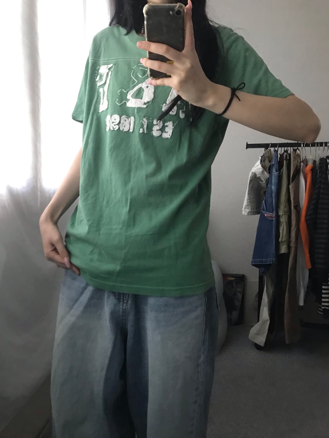 아베크롬비 그린 반팔티셔츠 상품이미지5