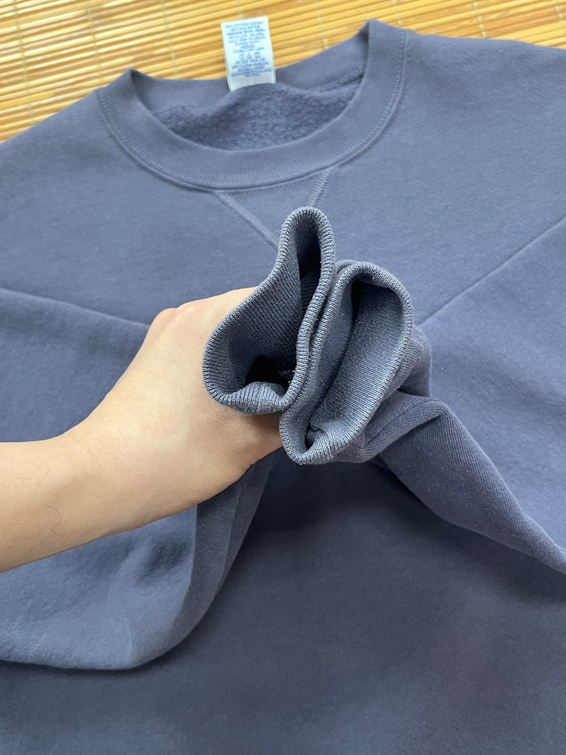 러셀 90s 스웻셔츠 맨투맨 라벤더 퍼플 상품이미지7