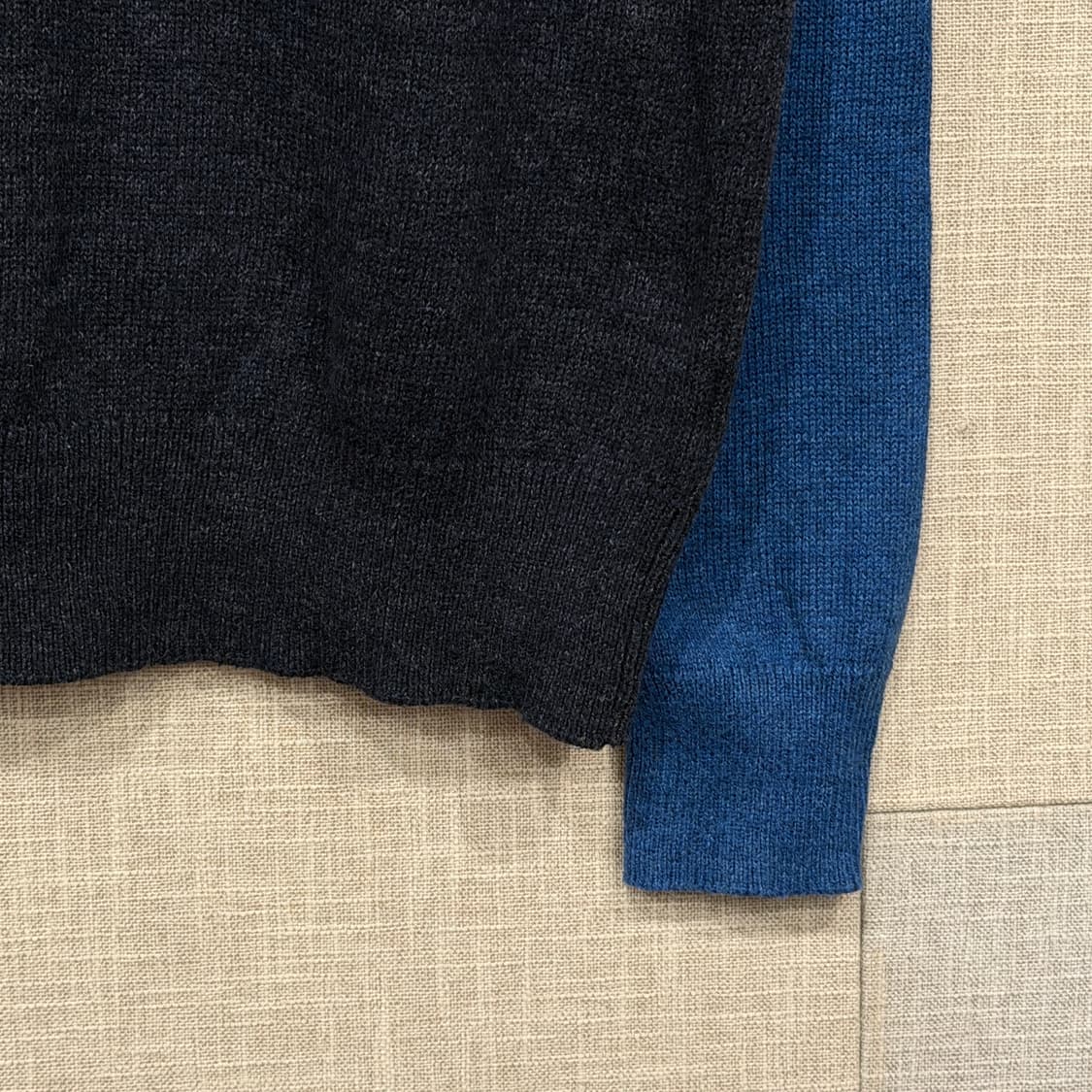 제이크루 컬러블록 울블렌드 라운으 니트 M 상품이미지2