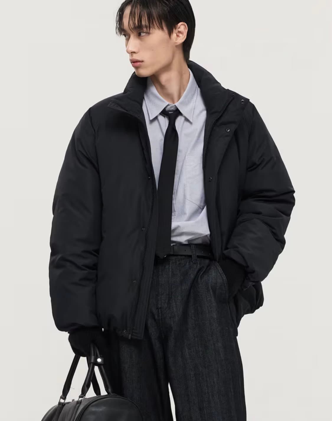 24FW TNGT 유로피안 벌룬핏 다운 점퍼 (블랙, 105) 상품이미지1