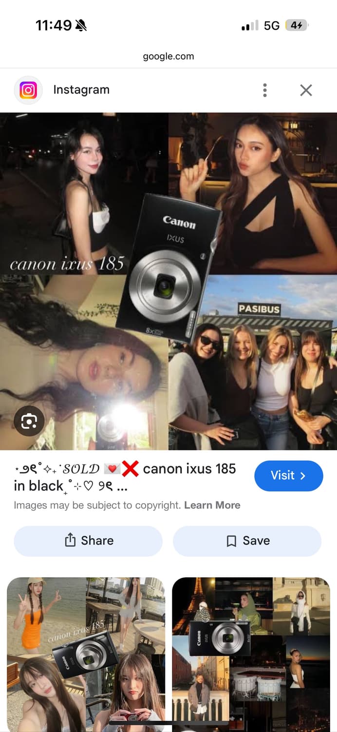 Canon IXUS 185 빈티지디카 상품이미지6