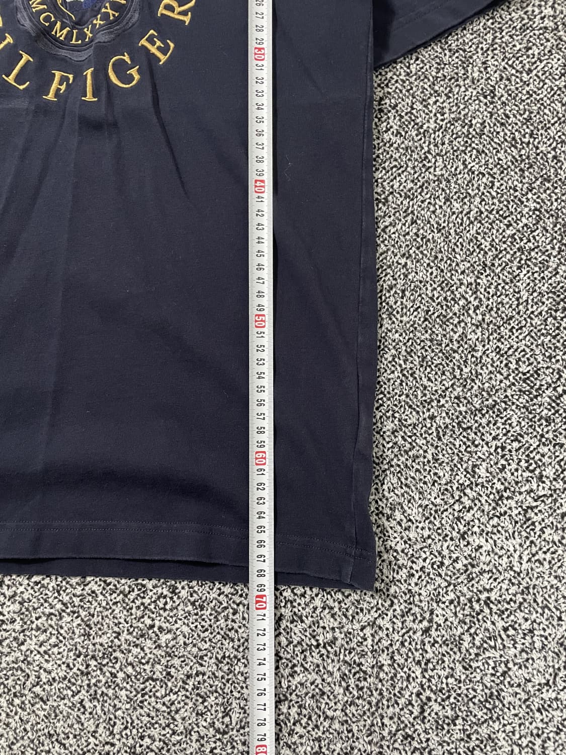 빈티지9. 타미힐피거 아이콘 코인 로고 반팔 티셔츠 반소매 반팔티 상품이미지6