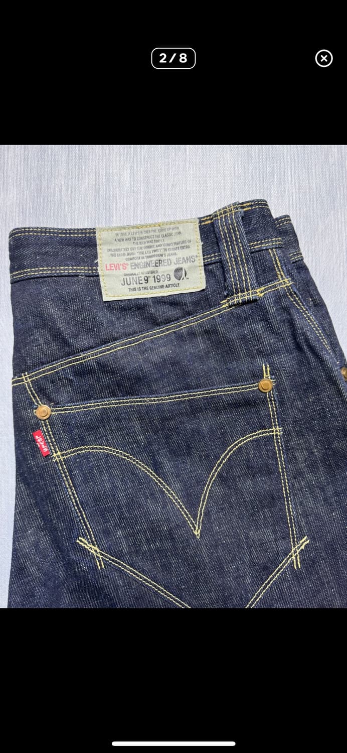 Levi's Engineered Jeans 1999 오리지널 1세대 상품이미지6