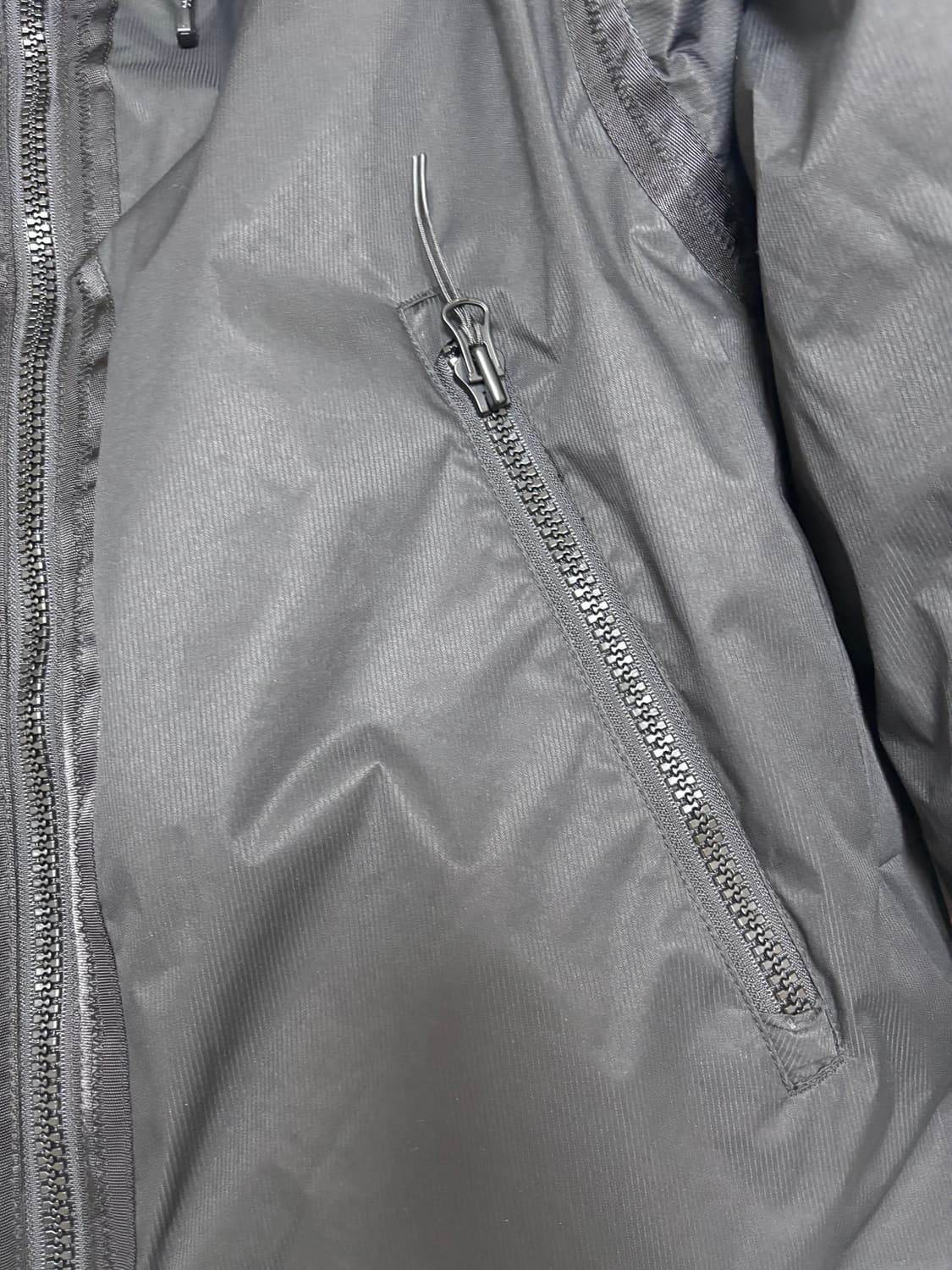 밥캣 테이프 다운 자켓 - 블랙 L 사이즈 상품이미지4