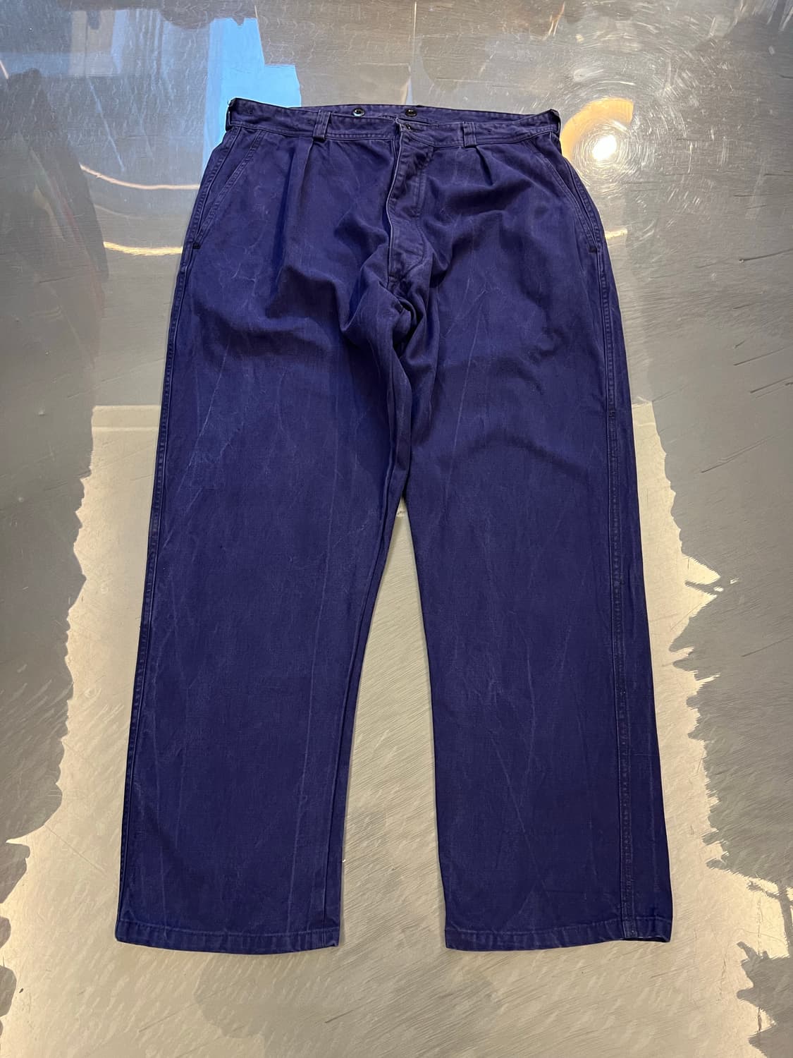 OLD VINTAGE WASHING FRENCH WORK 프렌치워크팬츠 상품이미지1