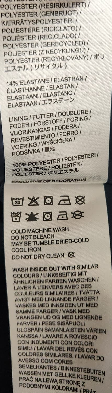 제이린드버그 플리츠 스커트 새상품 XL 상품이미지5