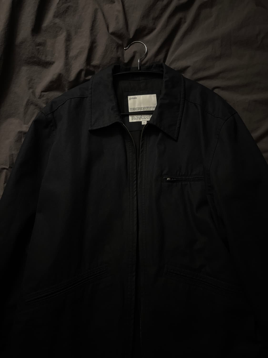 고낙 swing top jacket - black 상품이미지2