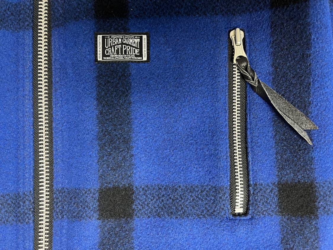 네이버후드 NEIGHBORHOOD Drifter Short 울 체크 자켓 상품이미지4