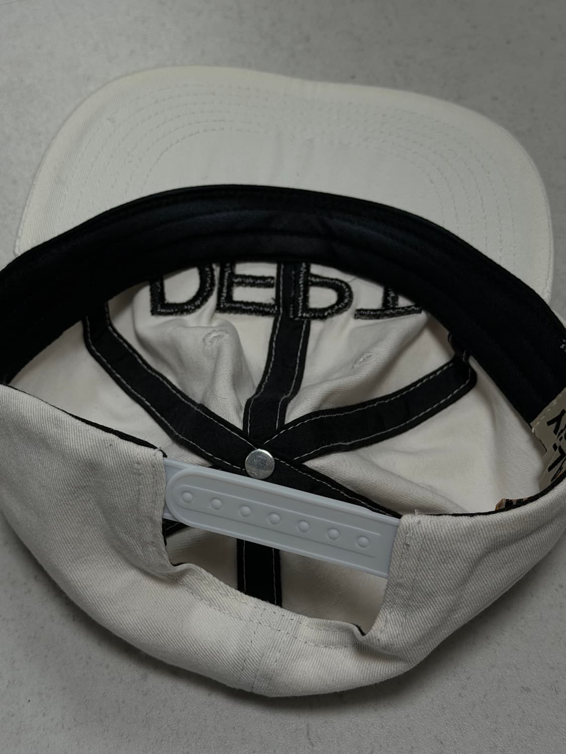 갤러리디파트먼트 캡 모자 로고 화이트 dept 팔리할리우드 erl erd 상품이미지4