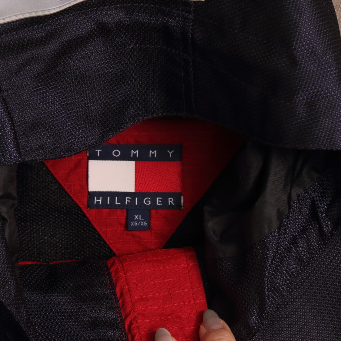 90's 타미힐피거 립스탑 바람막이 자켓 A1711 상품이미지3