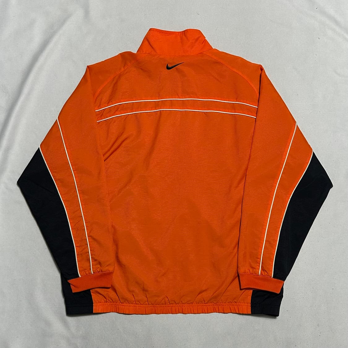 L 나이키 90s 오렌지 블랙 배색 바람막이 상품이미지3