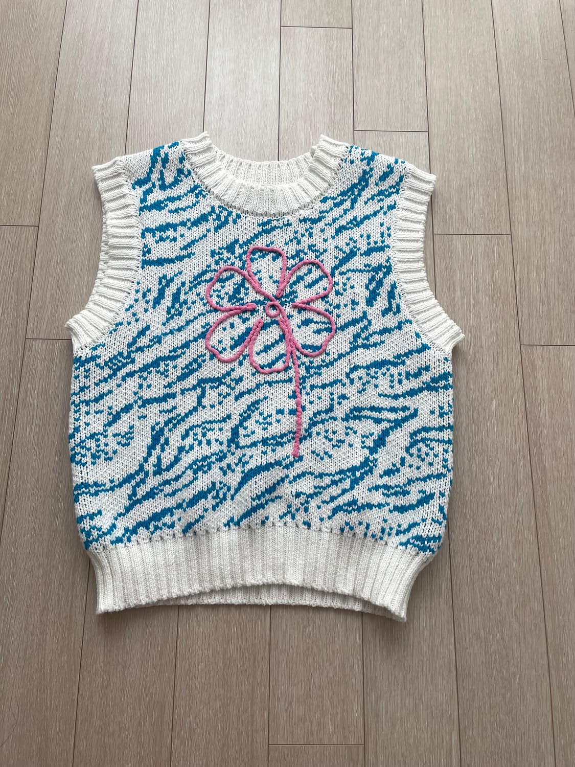 ZARA 니트 조끼 상품이미지1