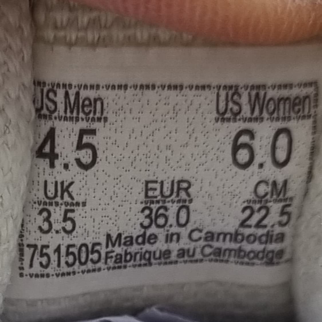 반스 올드스쿨 새서미스트릿 스니커즈225 상품이미지6