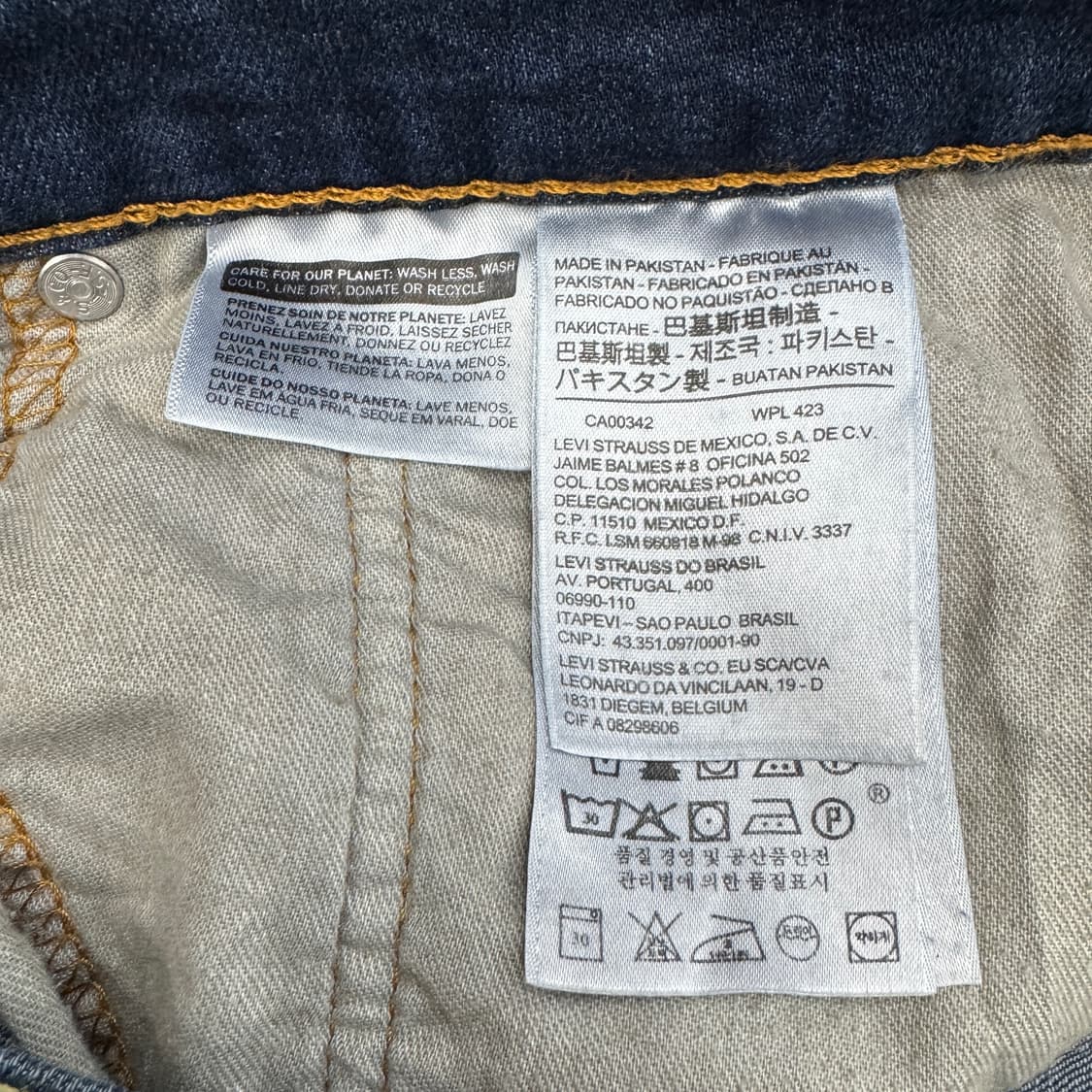 리바이스 559 새깅 워싱 스케이터 데님팬츠 상품이미지8