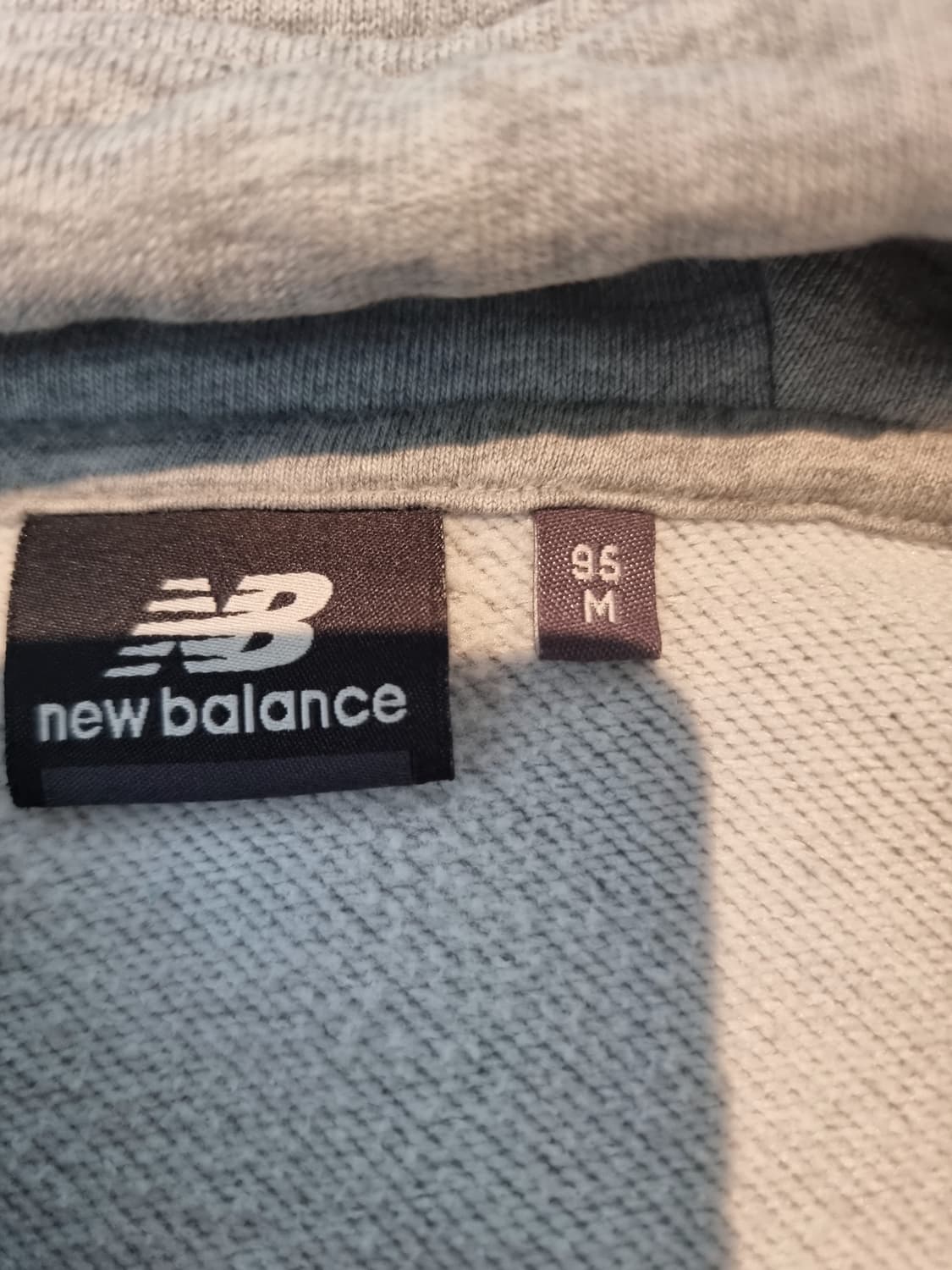 뉴발란스 회색 후드집업95 상품이미지2