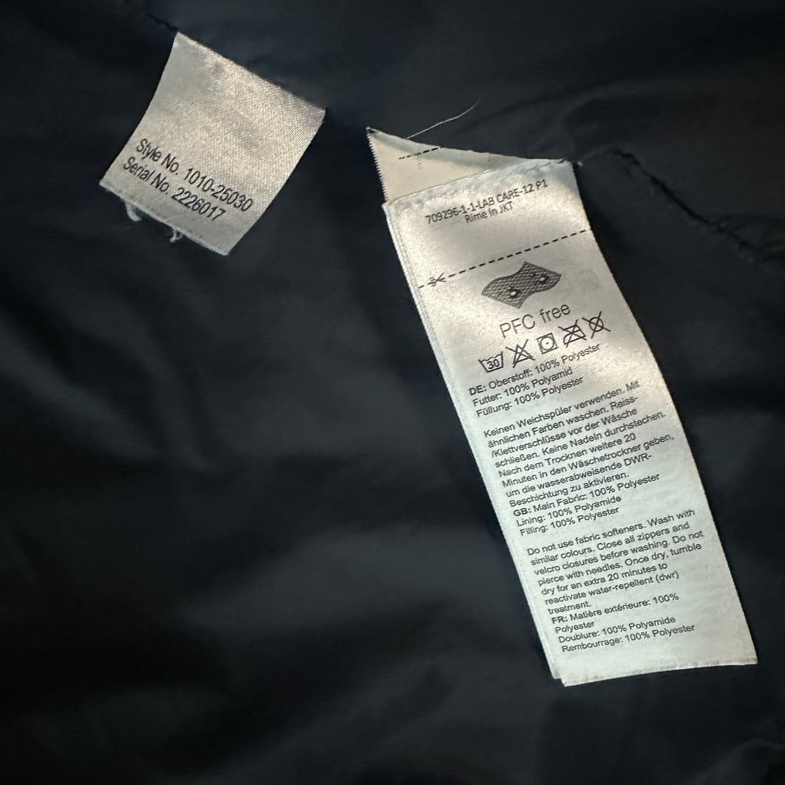 마무트 Mammut 네이비 패딩 자켓 L 상품이미지4