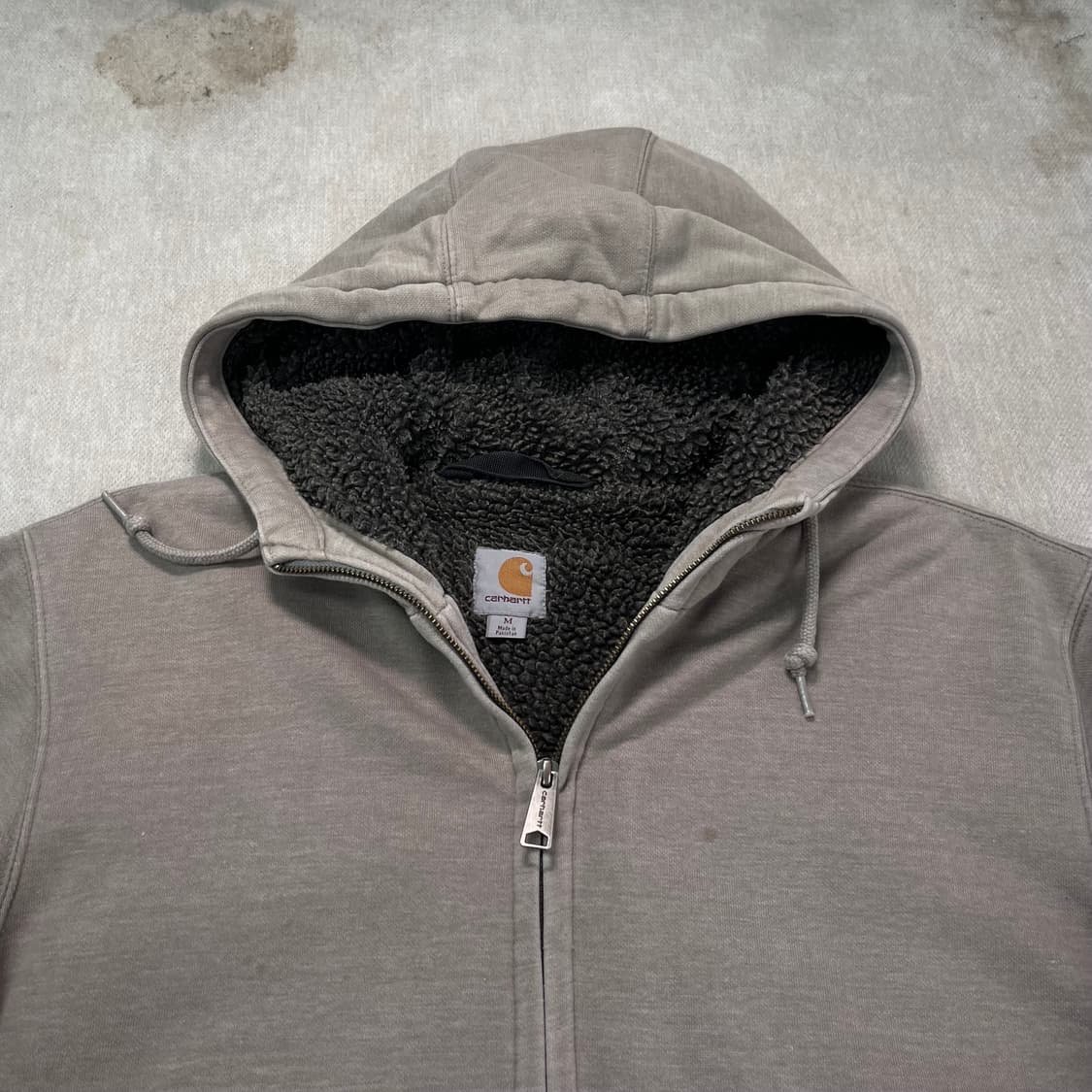 105 칼하트 WIP 양털 후드집업 상품이미지2