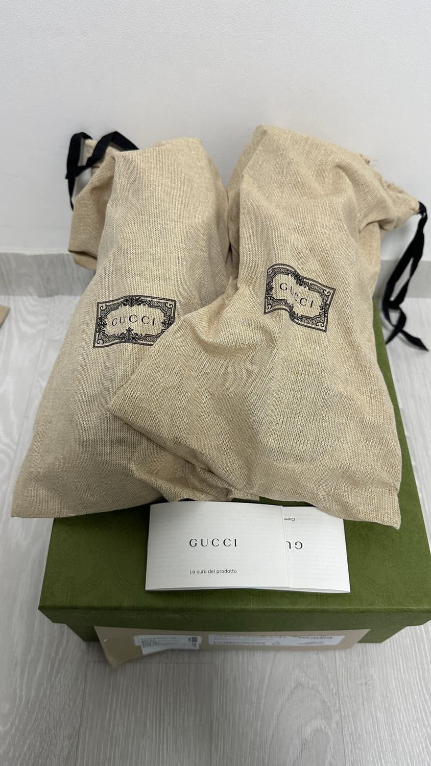 구찌 베이지 에보니 GG 캔버스 남성 6사이즈 국내 매장 새상품 상품이미지9