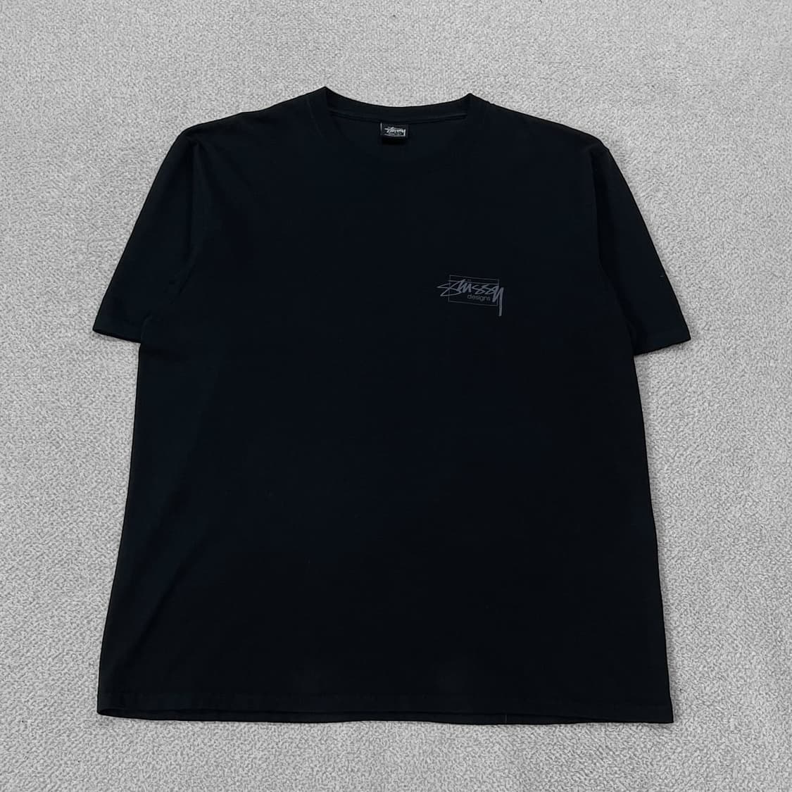 스투시 Stussy 모던 에이지 피그먼트 반팔티 블랙 상품이미지2